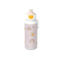 POP-UP TRINKFLASCHE Campus (2026) Sunshine & Rainbow 400 ml - Beige, Kunststoff (0.4L) - Mepal