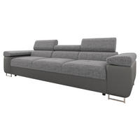 SOFA Torezio 3 - Greige, Holz/Textil (263/90/102cm) - MIRJAN24