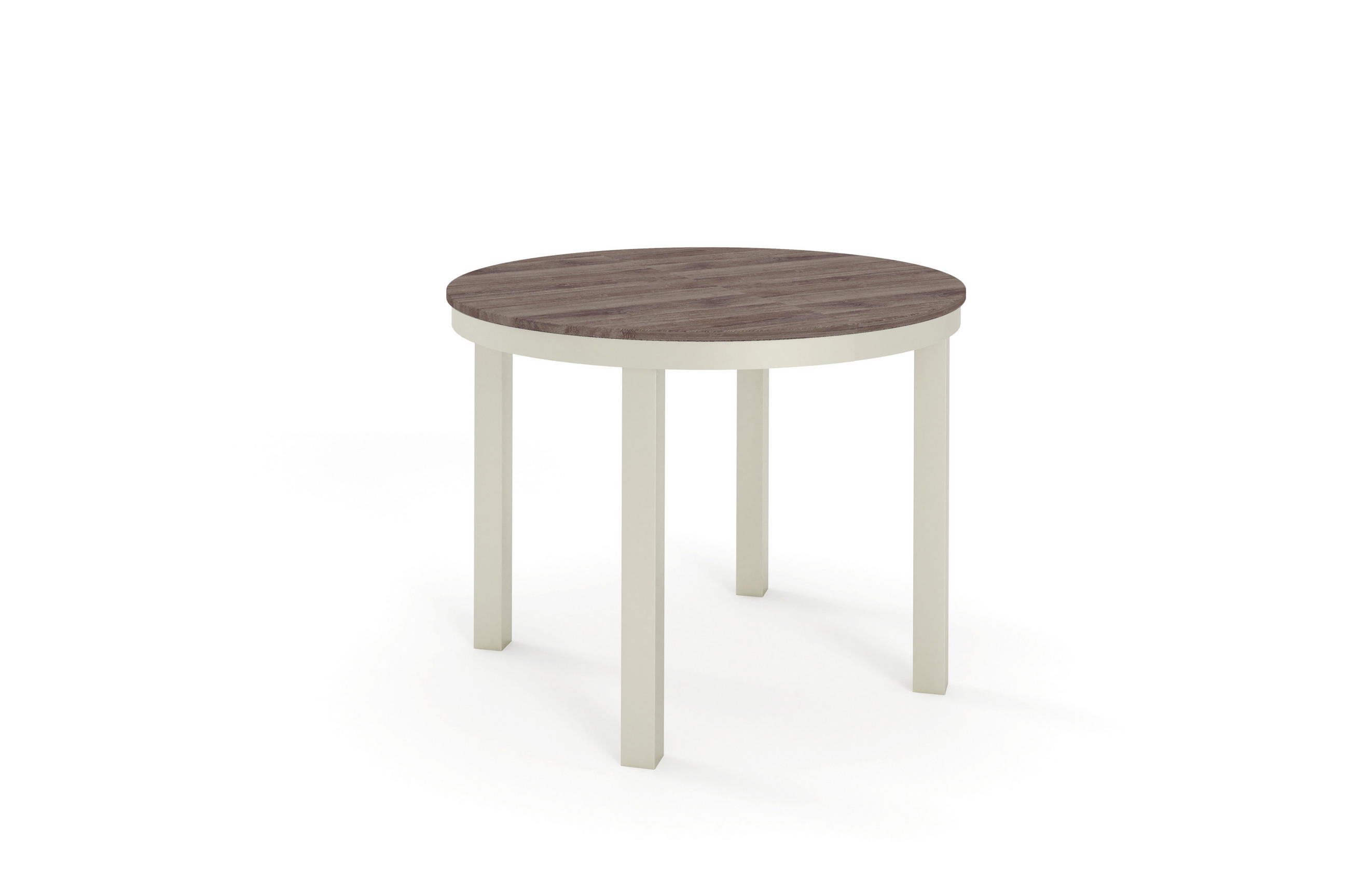 ESSTISCH BERNARDIN - Kaschmir/Beige, Holzwerkstoff/Metall (100/100/76cm) - Meblini