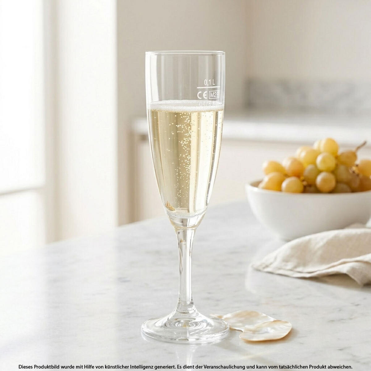 SEKTKELCHE GEEICHT Prosecco transparent 0,1 l 24er Set - Transparent, Glas (0.15L) - Bormioli Rocco