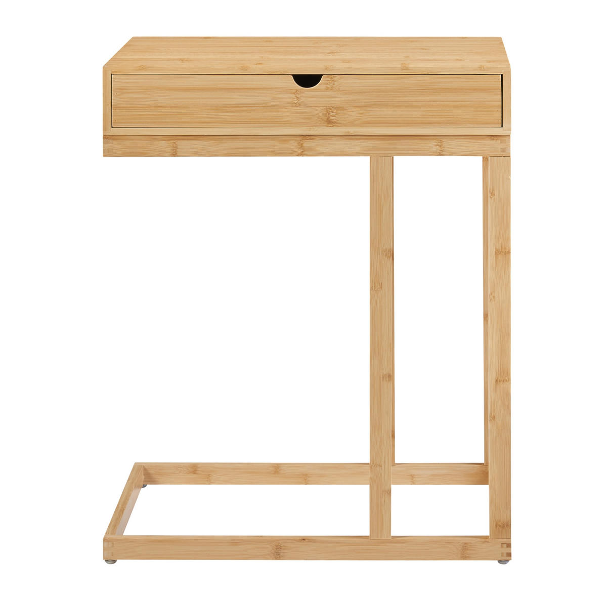 LAPTOPTISCH Kåfjord - Naturfarben, Holz (55/35/68cm) - [en.casa]