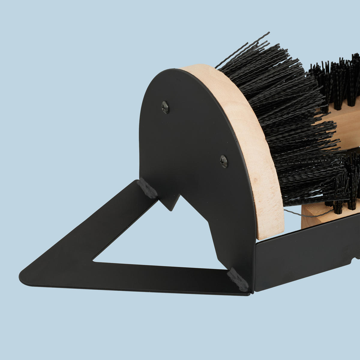 SCHUHABSTREIFER - Schwarz, Holz/Kunststoff (47.5/15.5cm) - Relaxdays