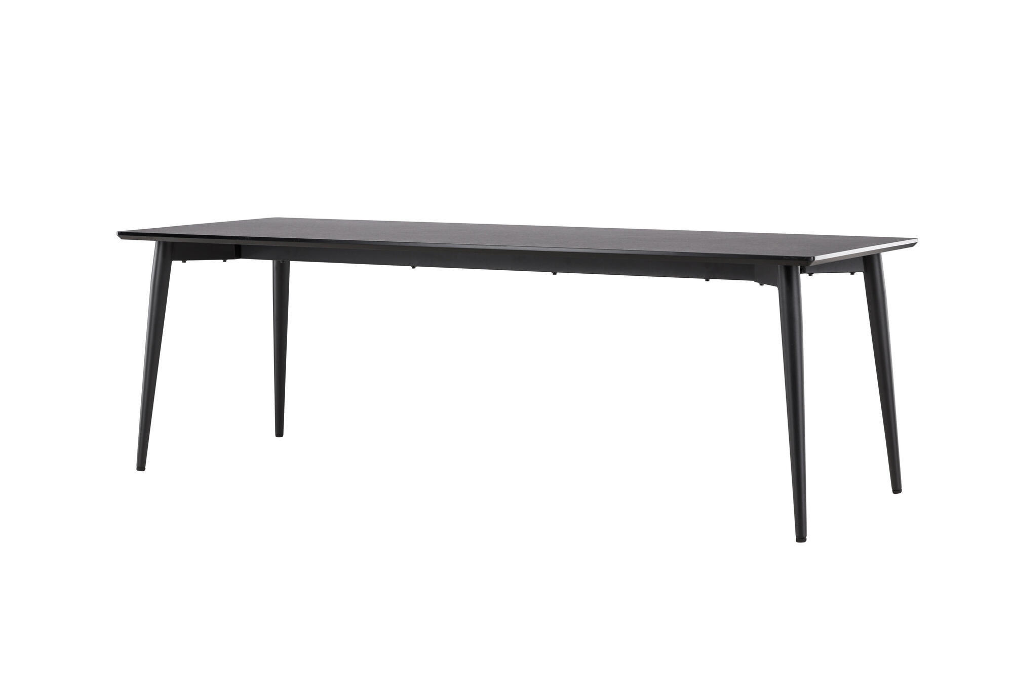 ESSTISCH ELLIS Schwarz 85x230x75 cm - Schwarz, Holzwerkstoff (230/85/75cm) - FURNLUX