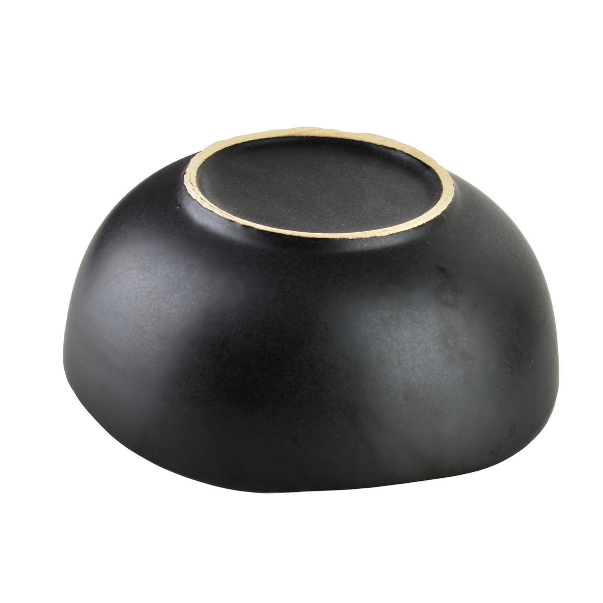 SUPPENTELLER Basic Nature Schwarz 16.5x16.5x7 cm Keramik - Schwarz, Keramik (16.5/16.5/7cm) - Mondex