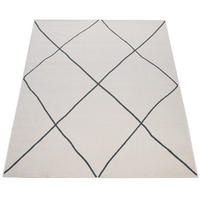 KURZFLORTEPPICH 160/230 cm Haral 787 - Weiß, Textil (160/230cm) - Paco Home