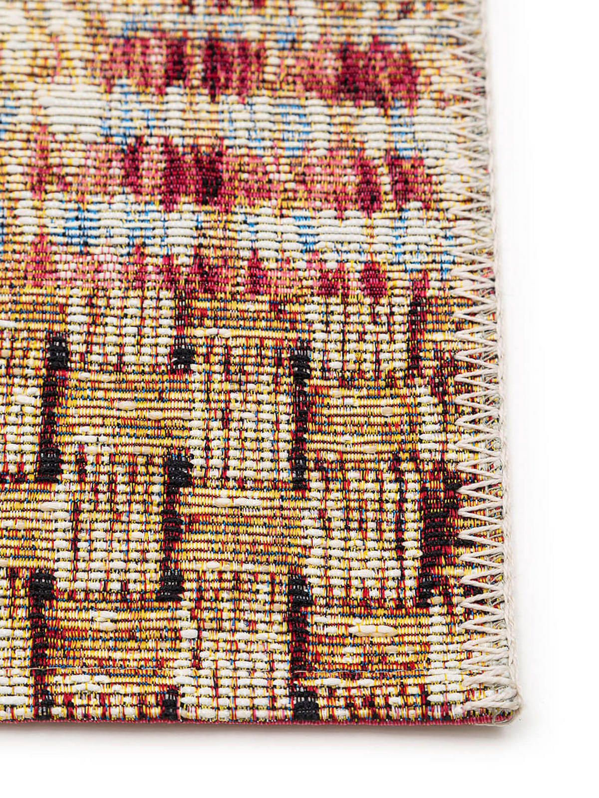 TEPPICH In- & Outdoor-Teppich Kenya Bunt - Multicolor, Kunststoff/Textil (120/1cm) - KUNSTLOFT