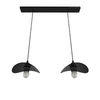 HÄNGELEUCHTE - Schwarz Hochglanz, Metall (25/30/120cm) - Lumicom