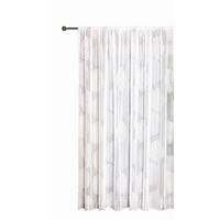 SCHLAUFENGARDINE KREISMUSTER HxB 225x300 cm - Weiß, Textil (300/225cm) - Gardinenbox