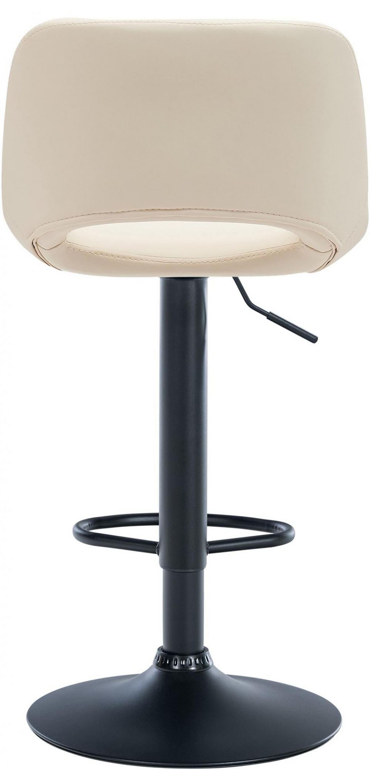 BARHOCKER Lederlook creme - Creme, Textil (42/86/46cm) - CLP