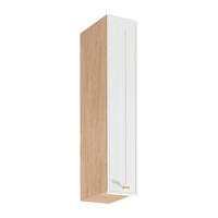 HÄNGESCHRANK G20 P/L – Sorento Sonoma Eiche Weiß – Weiß / Sonoma Eiche - Weiß/Sonoma Eiche, Holzwerkstoff (20/100/32cm) - ROYAL24_MARKT