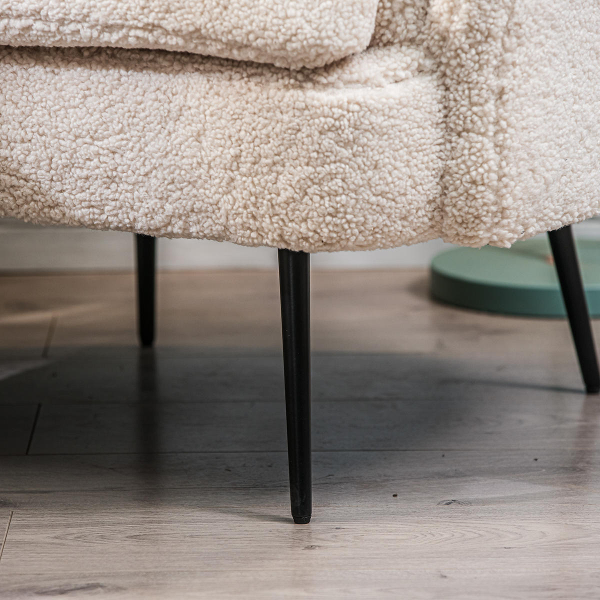 SESSEL Wolle Weiß - Weiß, Textil (85/80/82cm) - Nordlys