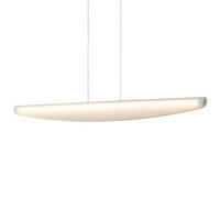 HÄNGELEUCHTE Auren, Beige et blanc, 115cm - Beige, Metall (120/3.5/10cm) - KOSILUM