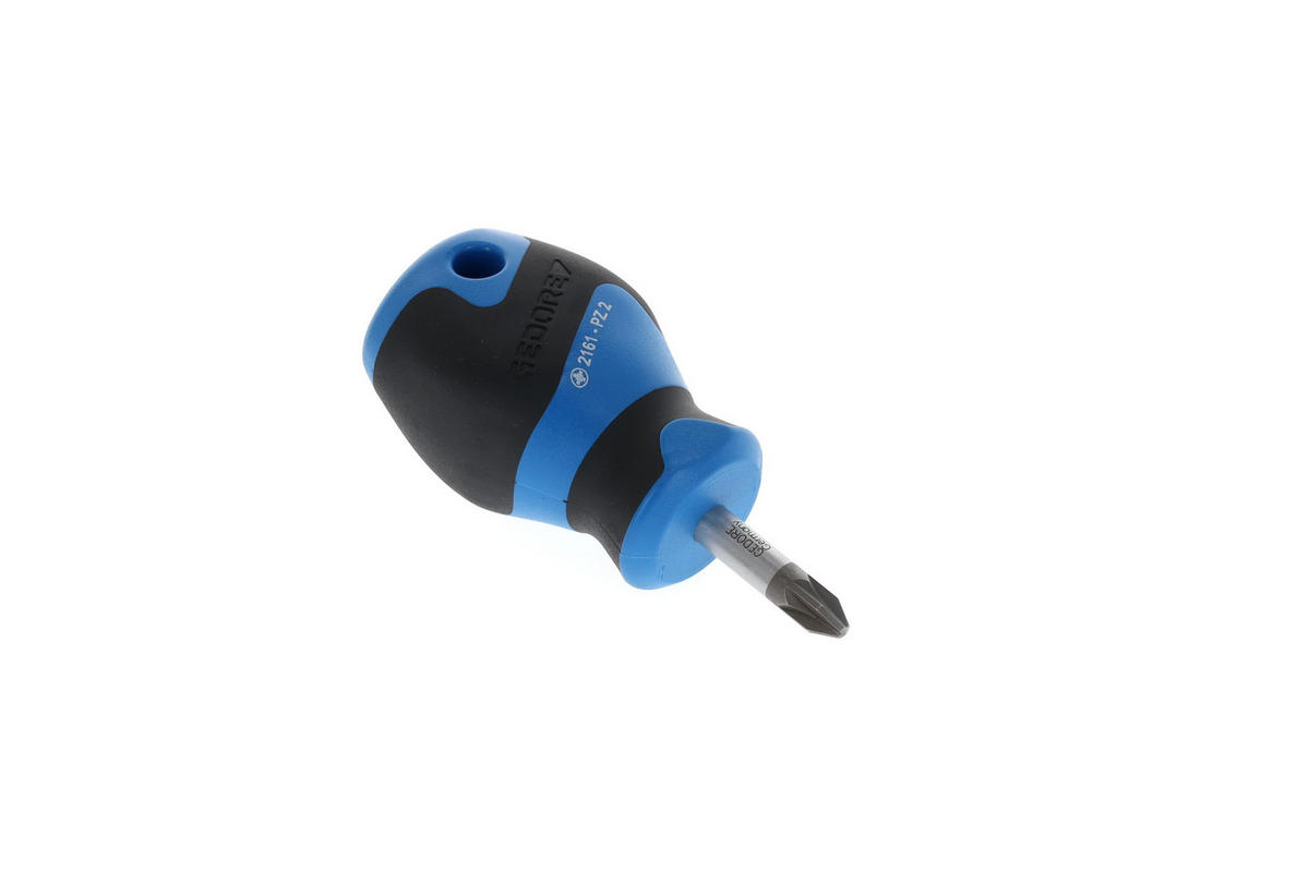 2161 PZ 2 SCHRAUBENDREHER, KREUZSCHLITZ PZ 2, 75 MM - Multicolor, Kunststoff/Metall (8/20cm) - Gedore