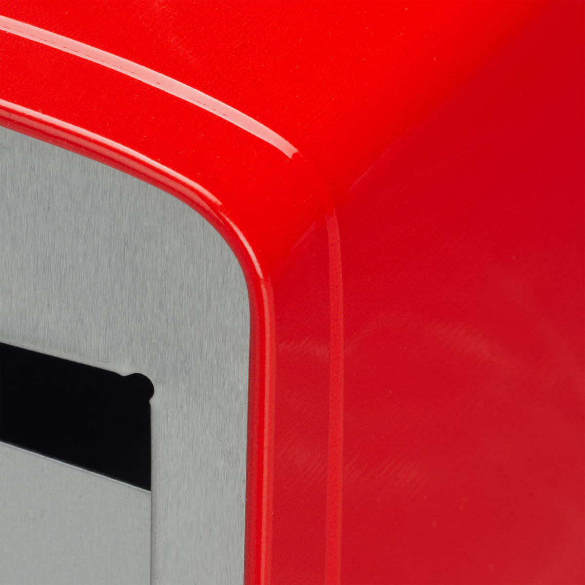 SERVIETTENSPENDER - Rot, Metall (9.5/15/11cm) - Relaxdays