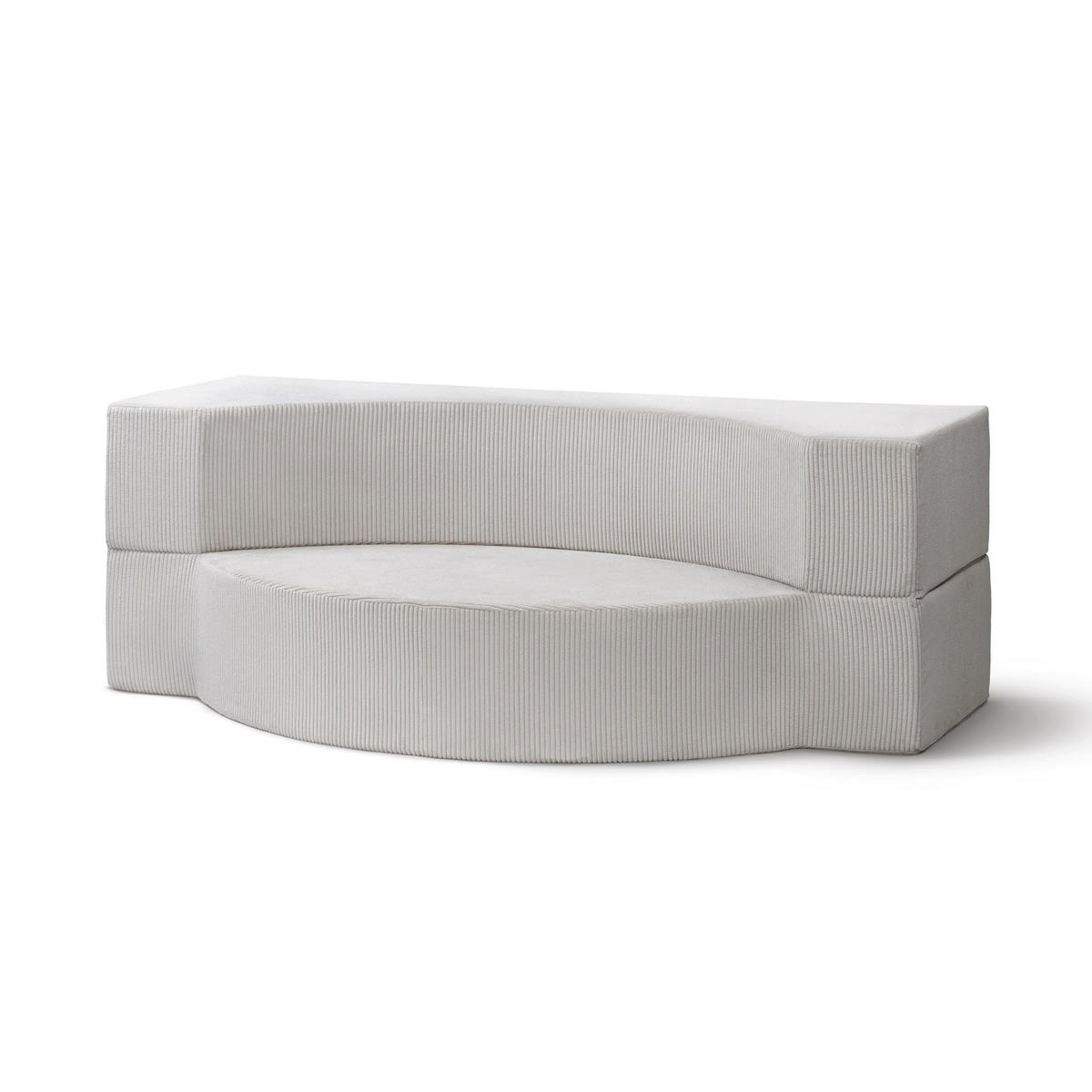 SOFA Lunaria Creme - Creme, Textil (200/70/100cm) - Pillovely