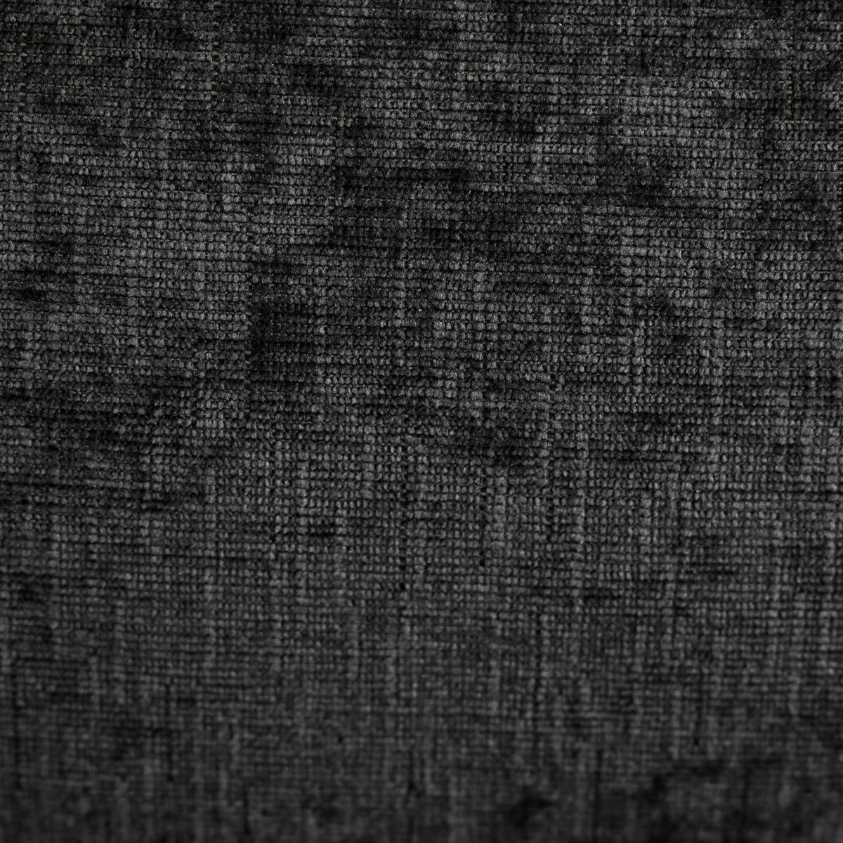 2-SITZER SOFA Chenille Schwarz - Schwarz, Holzwerkstoff/Textil (70/85/124cm) - WISHDOR
