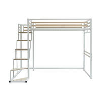 HOCHBETT - 2 Personen - Metall - Weiß - - Weiß, Metall - Vente-Unique