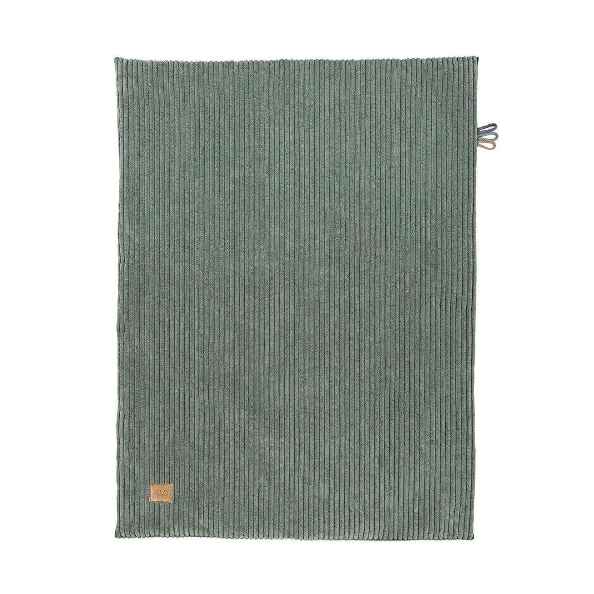 BABYDECKE, Aesthetic, Olivgrün jährlich - Grün, Textil (100/77cm) - MeowBaby