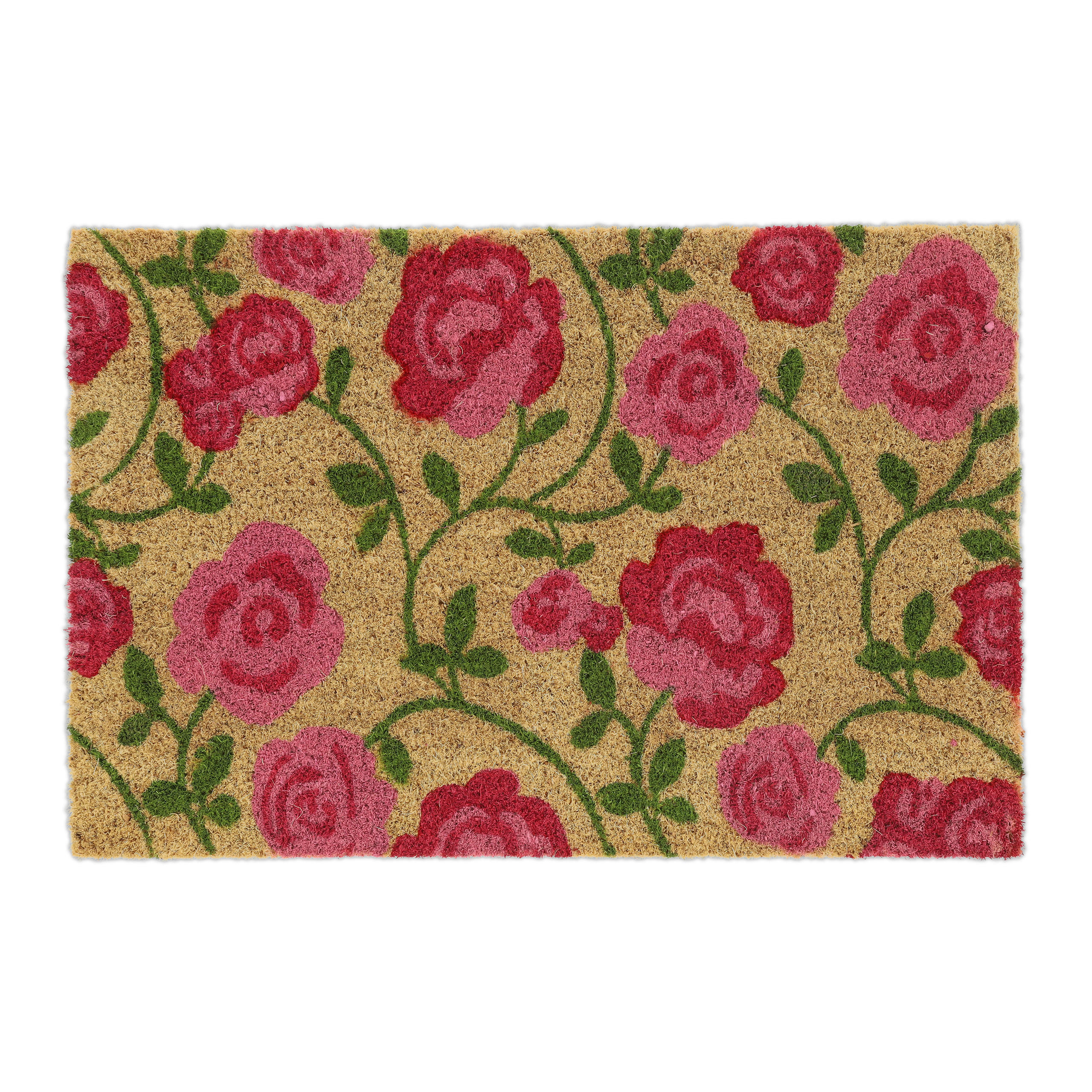 FUSSMATTE - Multicolor, Kunststoff/Textil (60/40cm) - Relaxdays