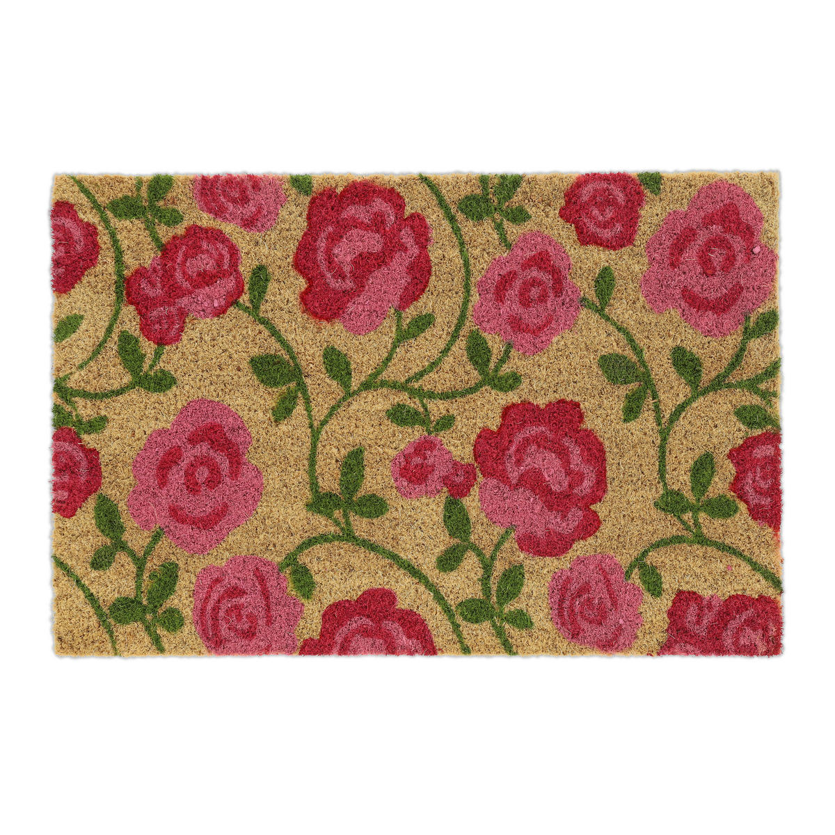 FUSSMATTE - Multicolor, Kunststoff/Textil (60/40cm) - Relaxdays