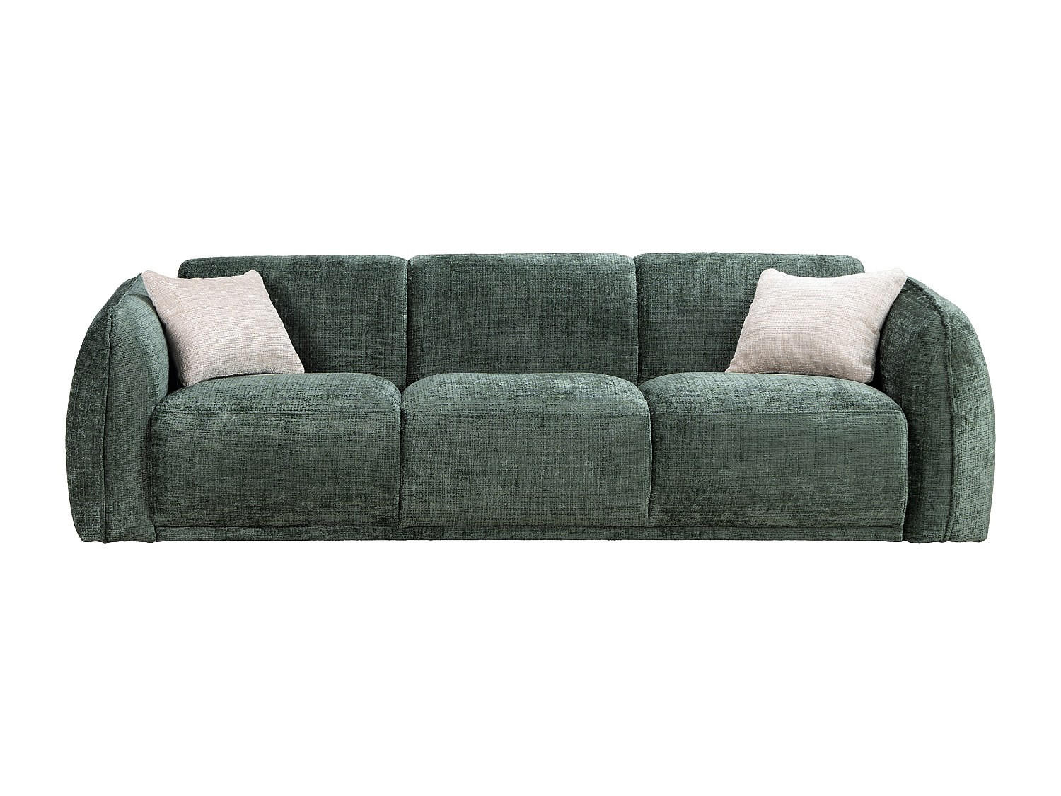 Vente-Unique Sofa Grün 235x80x90 cm