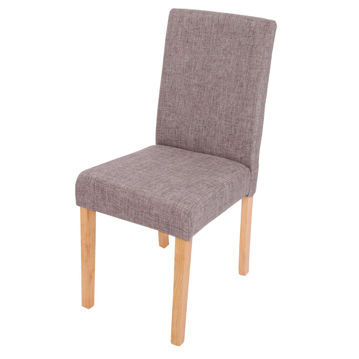ESSZIMMERSTUHL Grau, Braun 4er-Set - Braun/Grau, Textil (43/90/56cm) - MCW