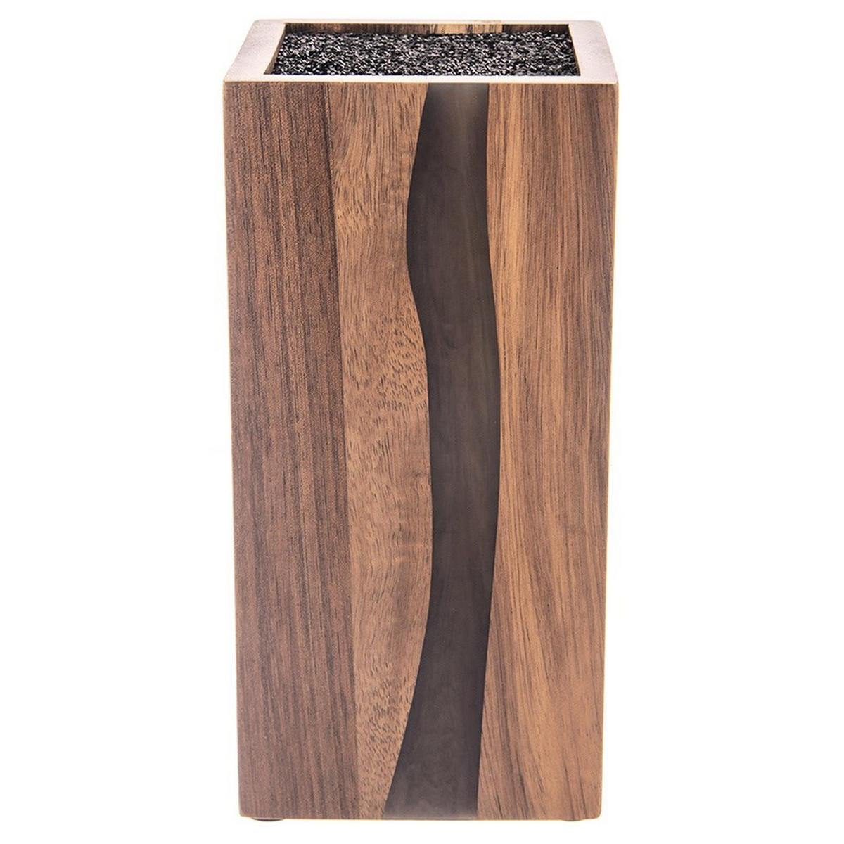 MESSERBLOCK Akazie River Natur - Naturfarben, Holz (11/23.5/11cm) - Orion 