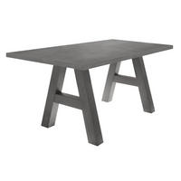 ESSTISCH ausziehbar Elia 3 140 x 90 x 75 Esszimmertisch Graphit - Grau, Holz (140/90/75cm) - 58aufmkessel