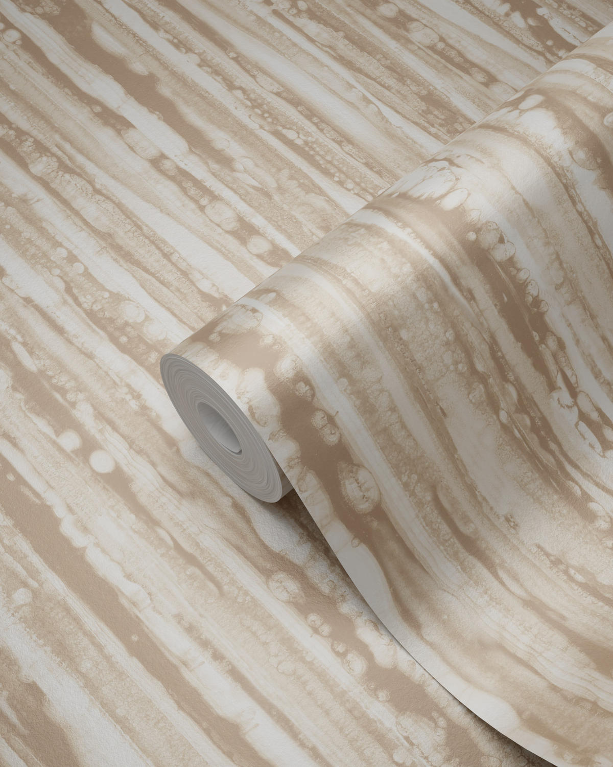 TAPETE Streifen 53 cm x 10.05 m - Gelb, Papier (53/1000cm) - Origin Wallcoverings