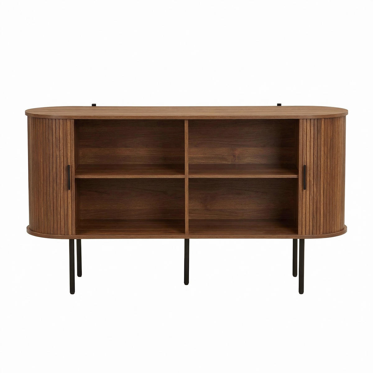 SIDEBOARD Walnuss 140/40/78 cm - Walnussfarben, Holzwerkstoff (140/78/40cm) - PANGIVO