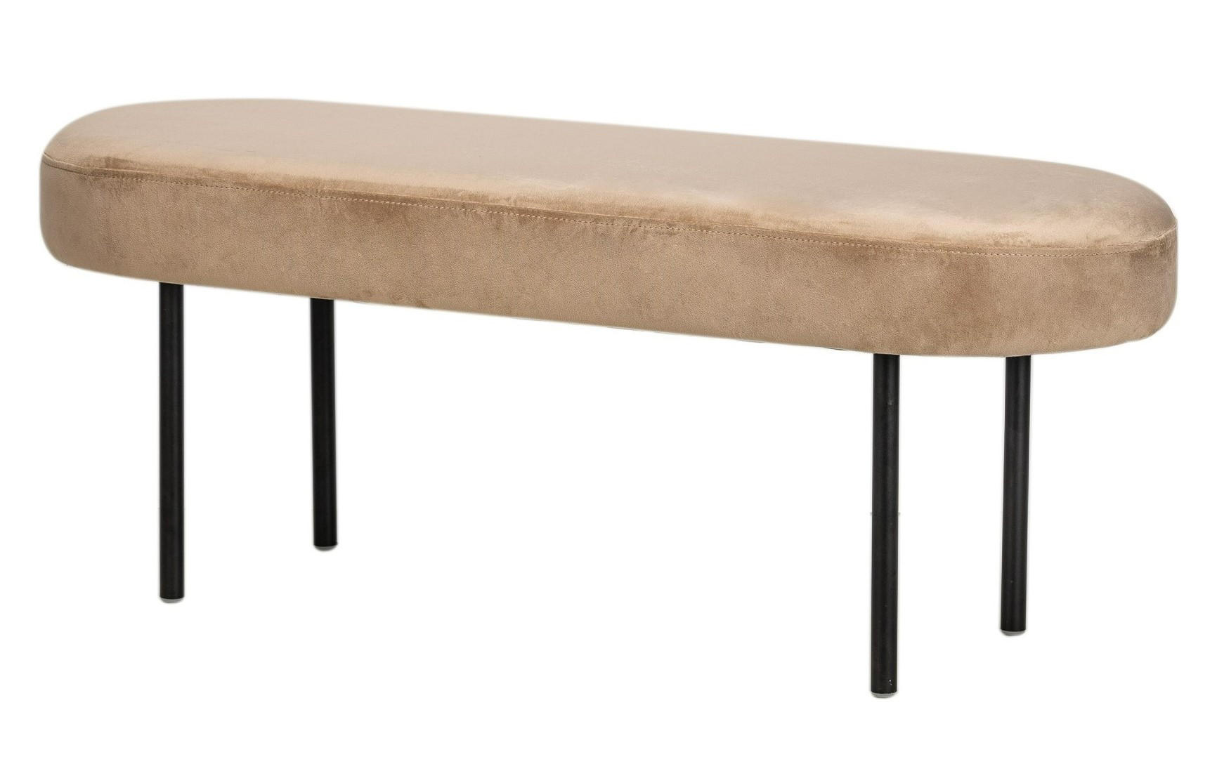 Nordlys Sitzbank Beige 100x38x35 cm