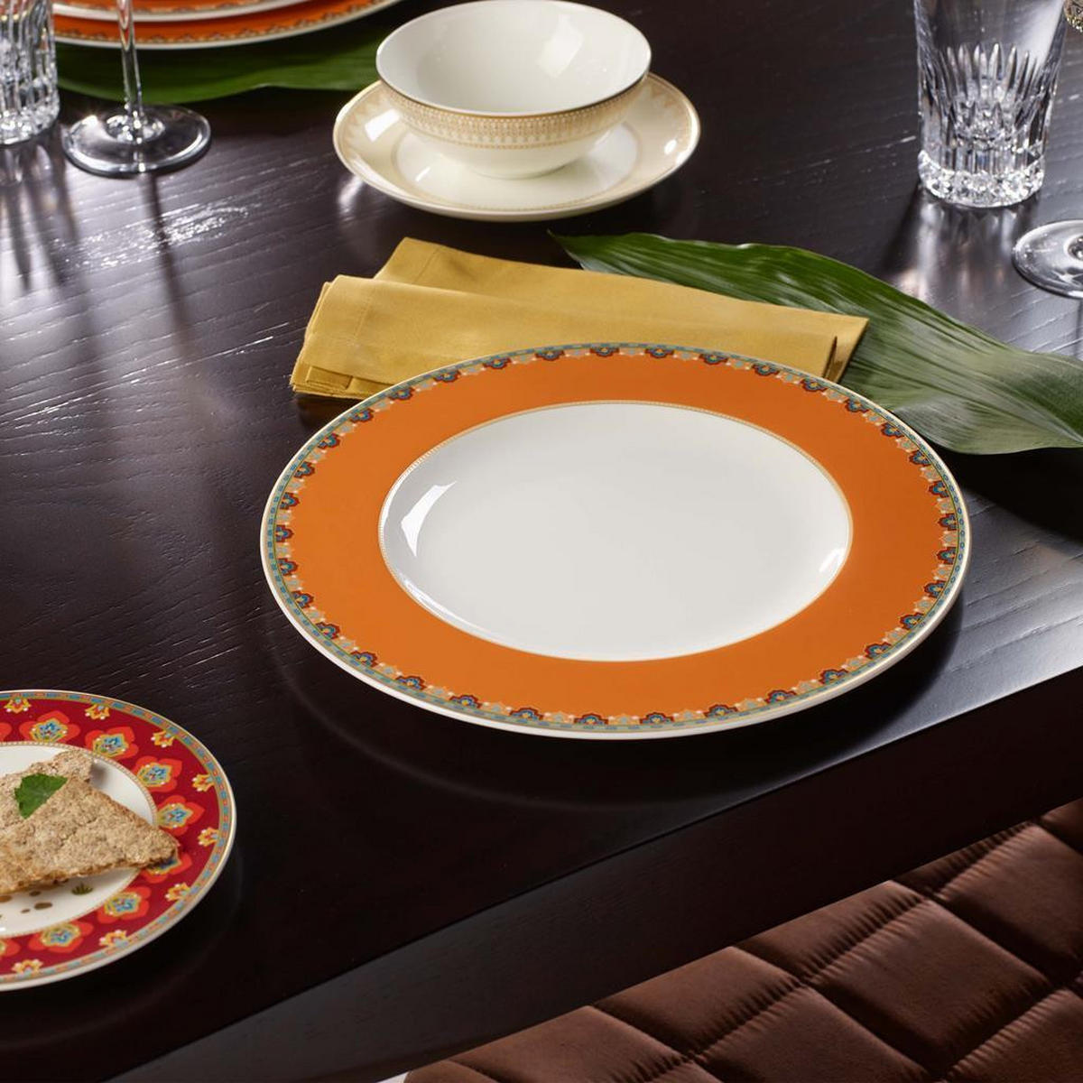 SPEISETELLER Samarkand Mandarin bunt ø 27,7 cm 6er Set - Multicolor, Keramik (27.7cm) - Villeroy & Boch