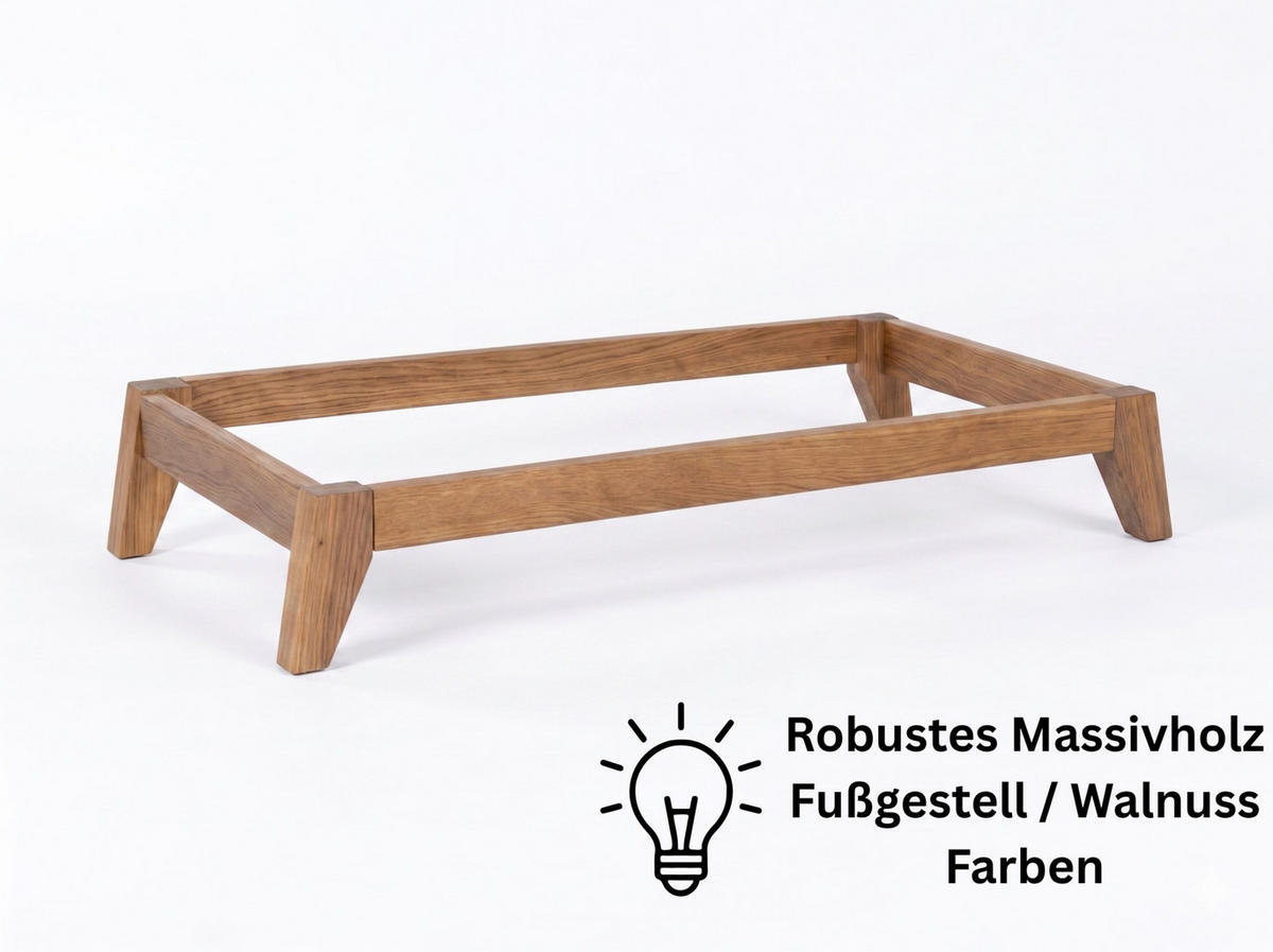 WICKELKOMMODE LINA Soft-Close / Push-to-open - Walnussfarben/Weiß, Holz/Holzwerkstoff (115/96/77cm) - arthur berndt