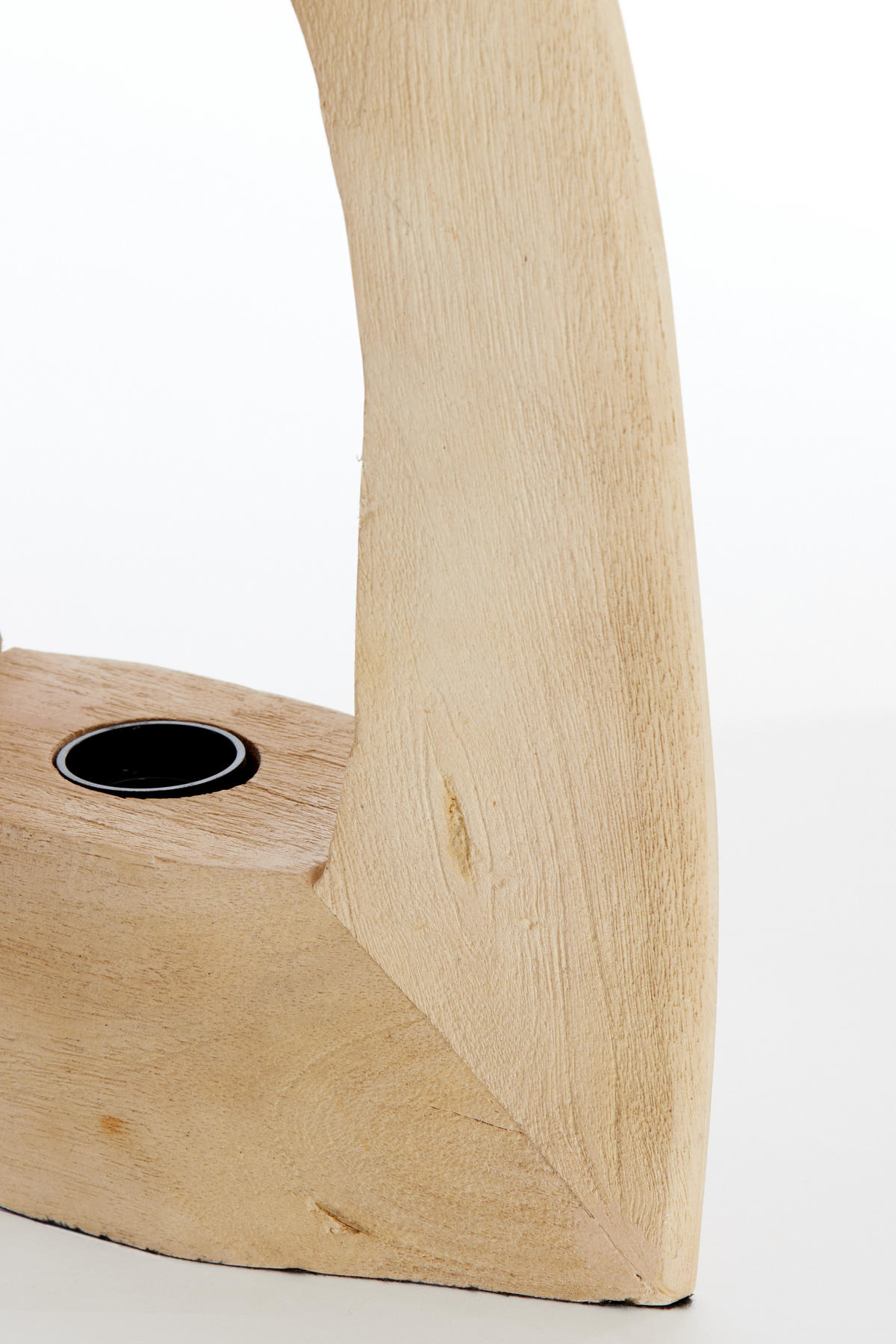 TISCHLEUCHTE Carini Braun 27/10/35 cm - Braun, Holz (27/10/35cm) - Light & Living