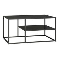COUCHTISCH Solund 45/90/60 cm - Schwarz, Metall (60/90/45cm) - [en.casa]