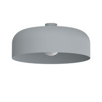 DECKENLEUCHTE - Grau, Metall (50/50/14cm) - Lumicom