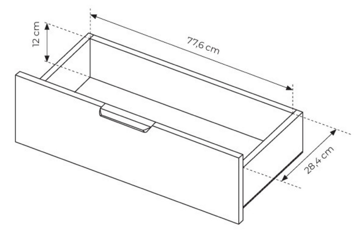 KOMMODE Schwarz ALLI Mit Lamellen Auf Hohen Beinen - Braun, Holzwerkstoff (137.3/81.4/39.5cm) - Sepro Meble