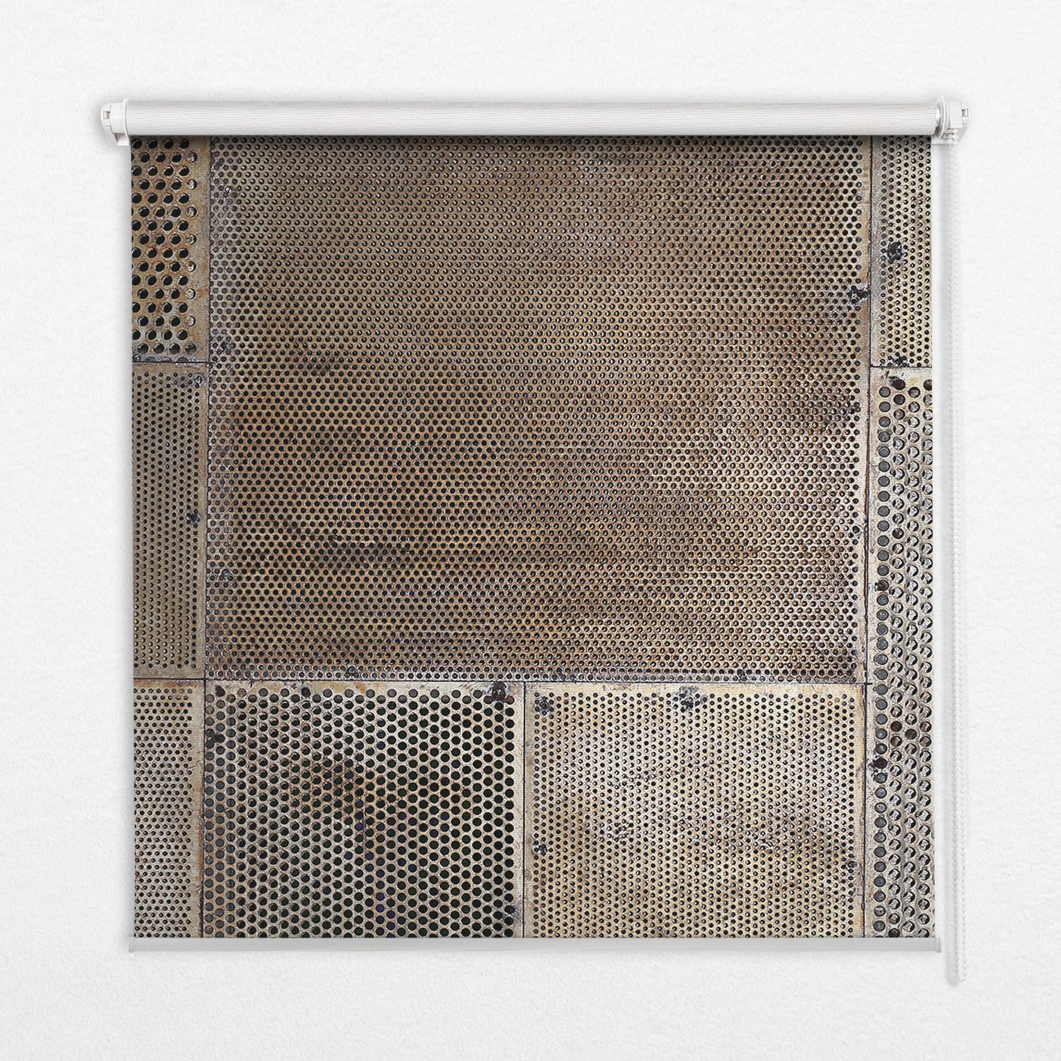 INNENROLLO - Fensterrollo - Rollo - 60x40 cm - Metallwand - Braun, Kunststoff (60/140/0.5cm) - TULUP