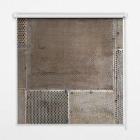 VNÚTORNÁ roleta - okenná roleta - roleta - 90x140 cm - Kovová stena - hnedá, plast (90/140/0.5cm) - TULUP