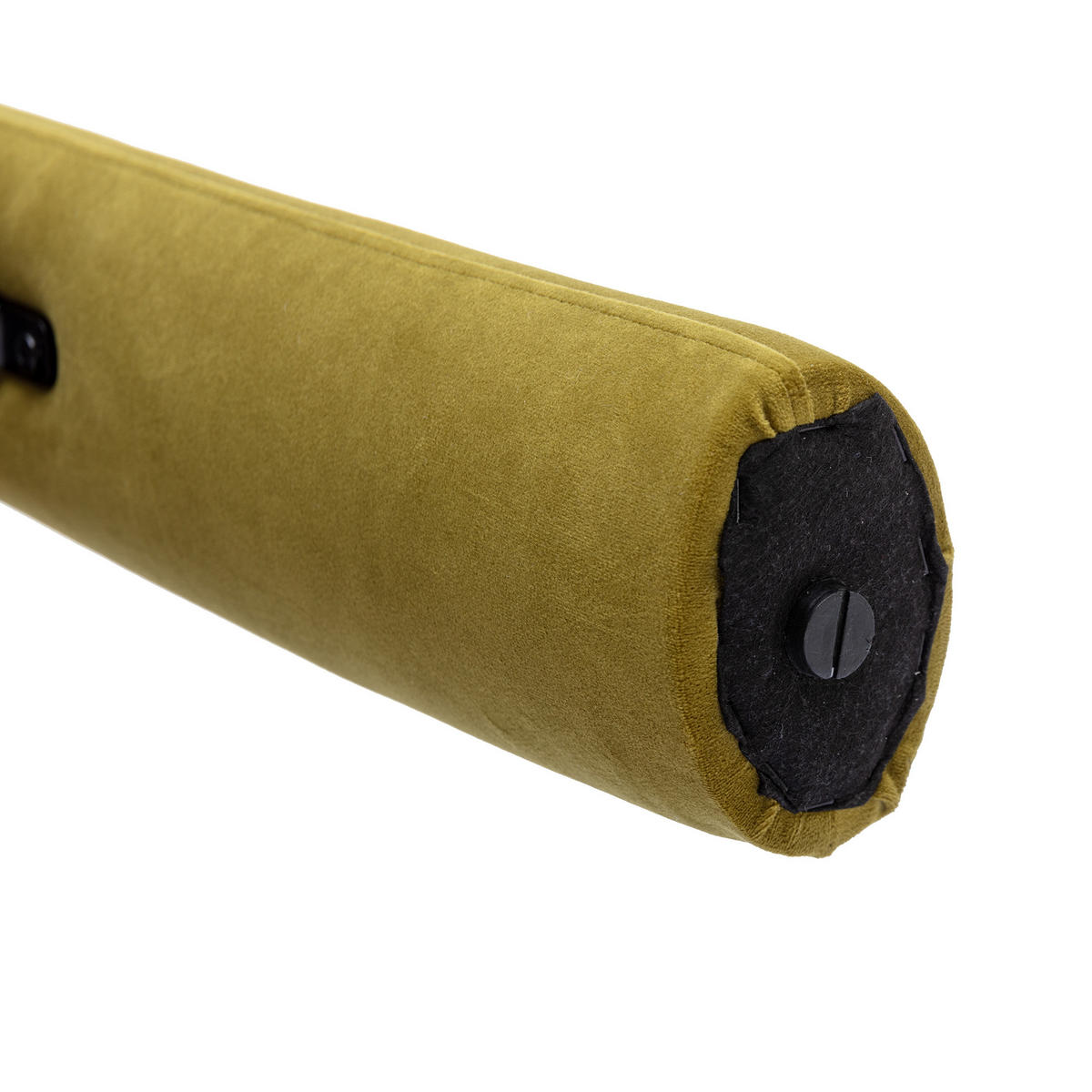 ESSZIMMERSTUHL 2er-Set Samt Sessel Modernes Design Holzbeine - Olivgrün, Textil (64/71/50.5cm) - Urban Meuble