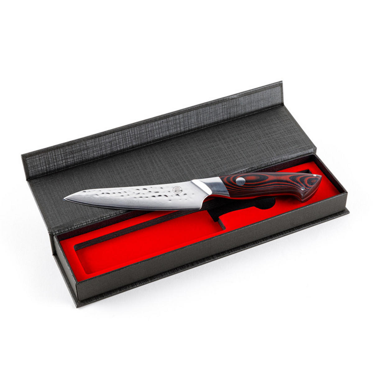 MESSER 5 Zoll - Rot, Metall (28.5cm) - Somagic