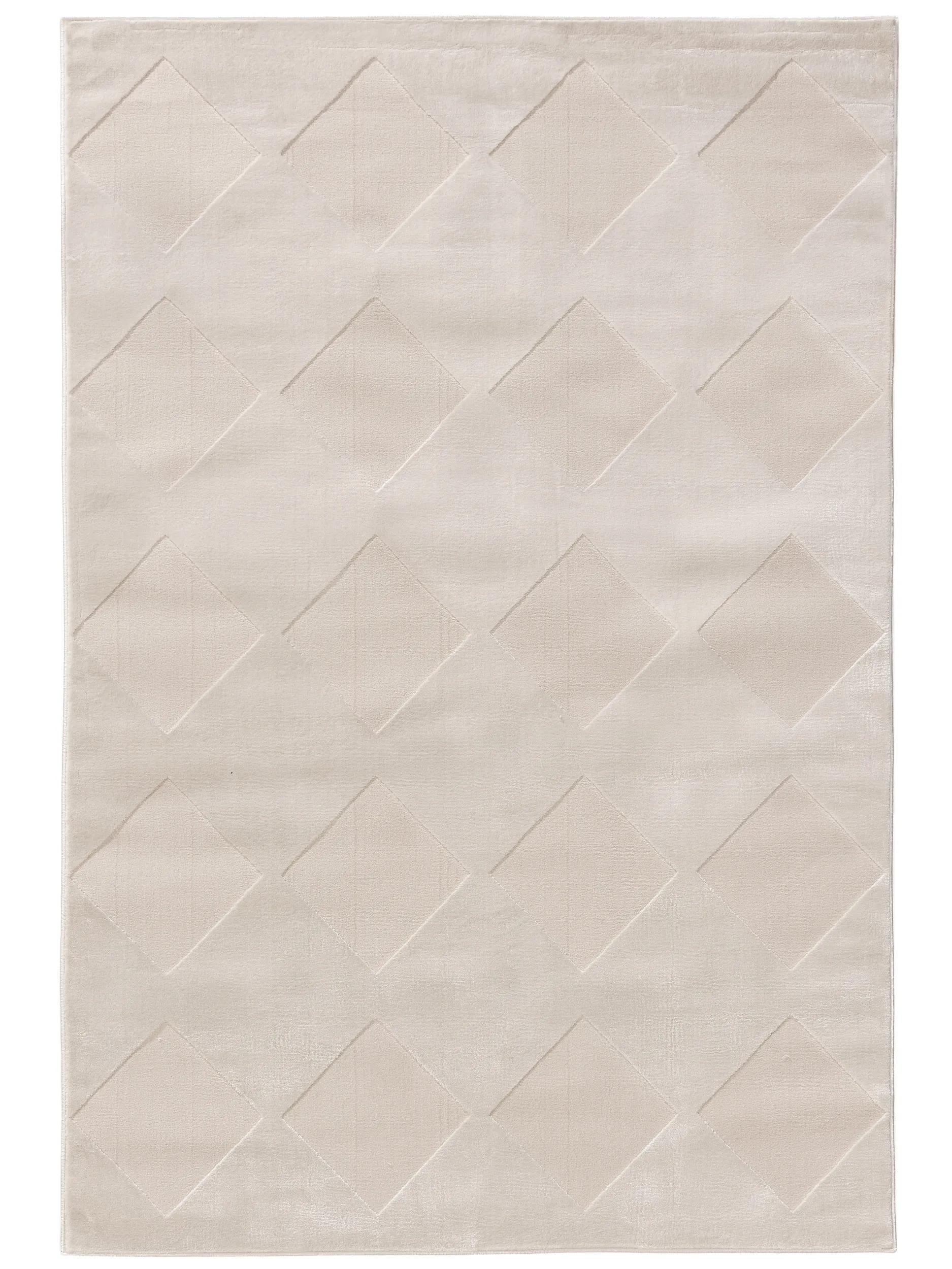 benuta Teppich Creme 140x200 cm