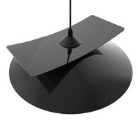 HÄNGELEUCHTE - Schwarz, Metall (40/34/9cm) - Lumicom