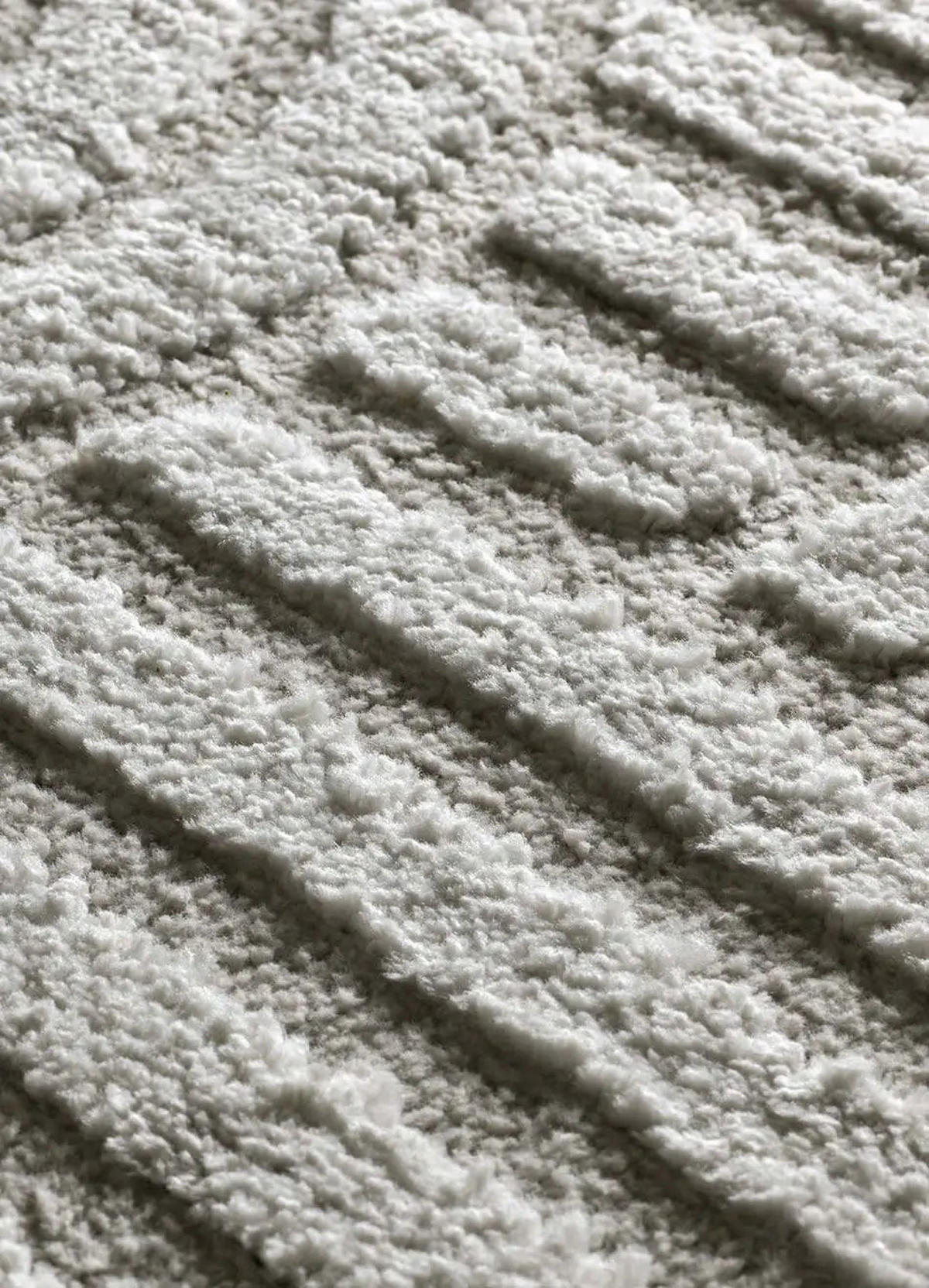 WEBTEPPICH Grau Juno 126/190 cm - Hellgrau, Naturmaterialien/Textil (126/190cm) - Atticgo