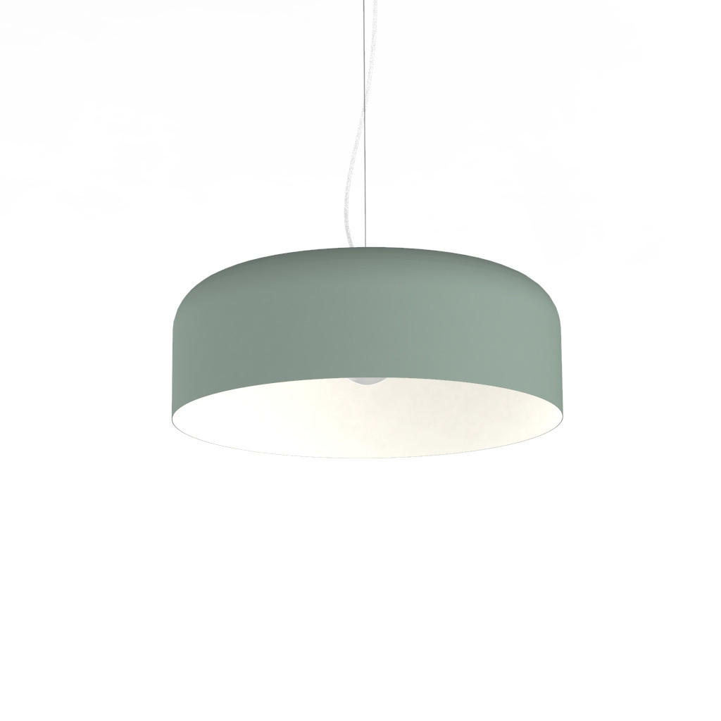 HÄNGELEUCHTE Tuzzi - Grün, Metall (50/50/12cm) - Lumicom