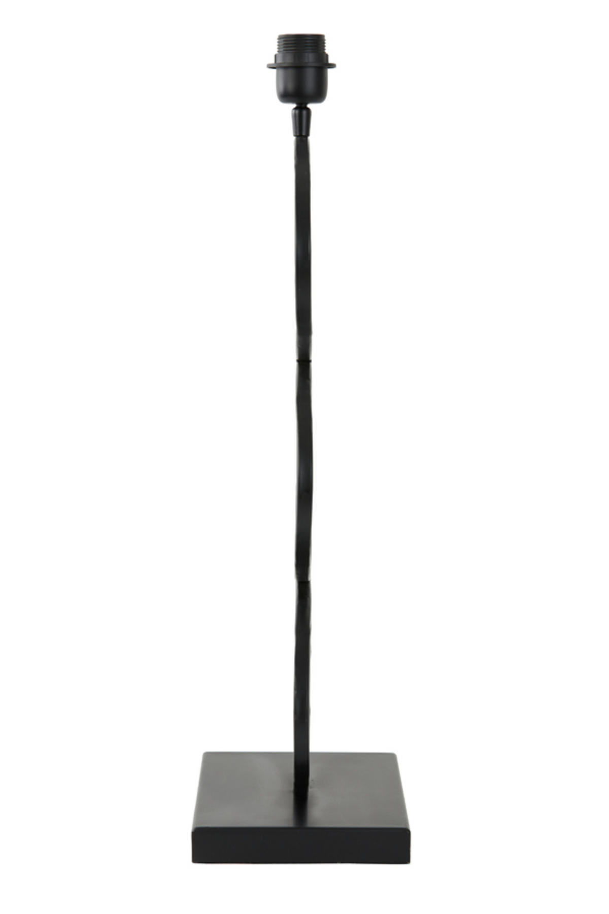 LAMPENFUSS Stelius Schwarz Ø33/59 cm - Schwarz, Metall (33/17/59cm) - Light & Living