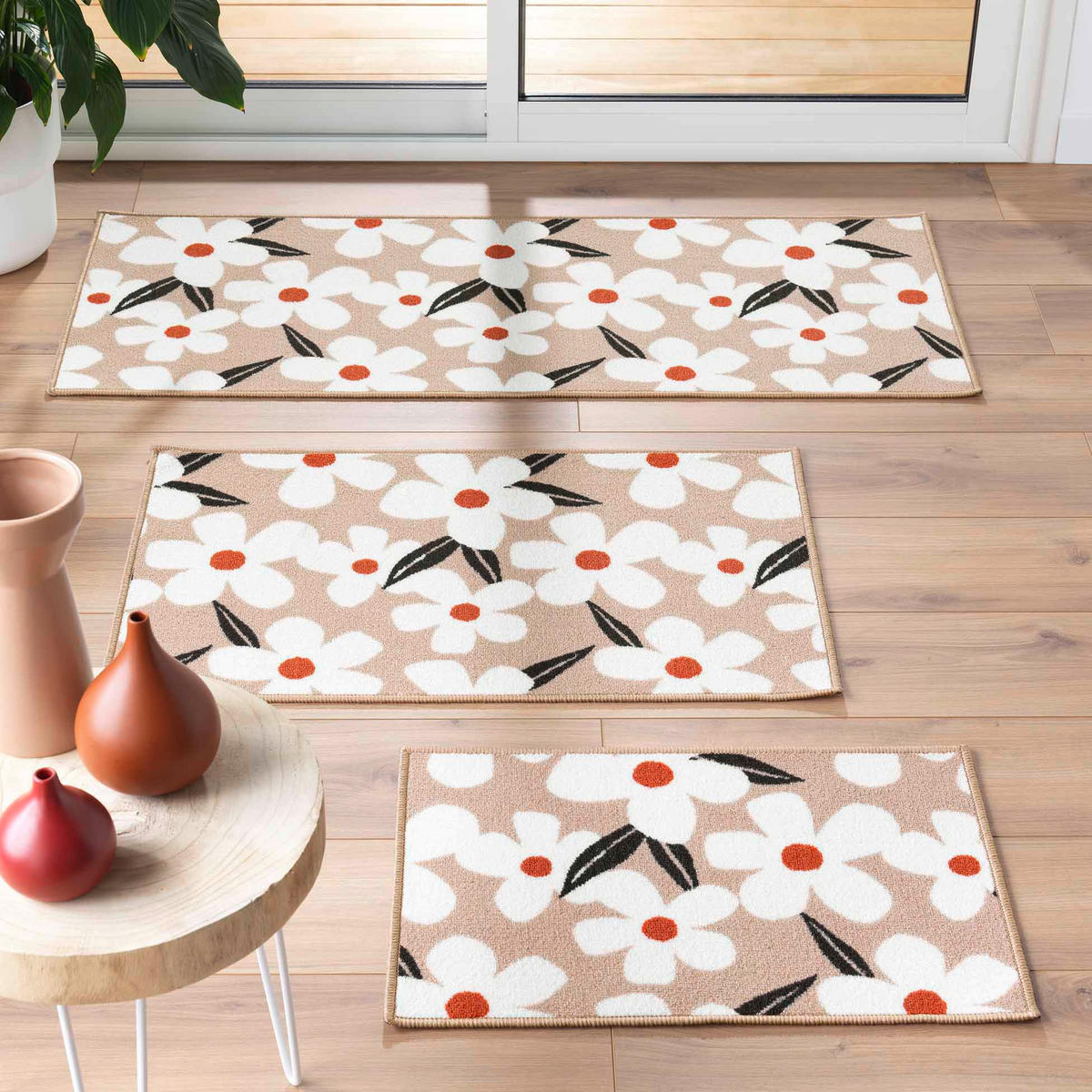 TEPPICH Darcy 40/60 cm - Beige, Kunststoff (40/60cm) - Douceur d´intérieur