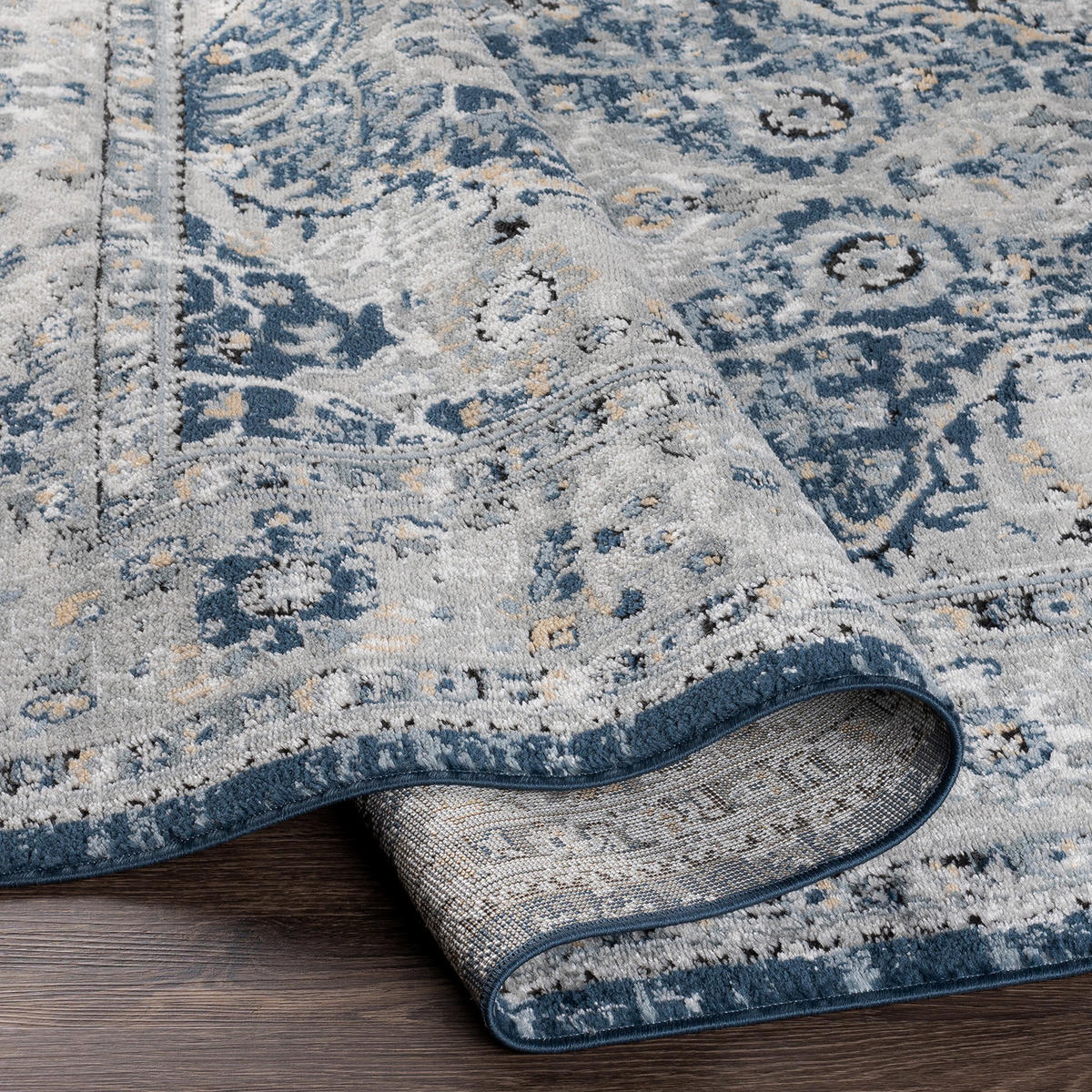 VINTAGE-TEPPICH 160/220 cm Grau - Grau, Naturmaterialien/Textil (160/220cm) - LIVABLISS