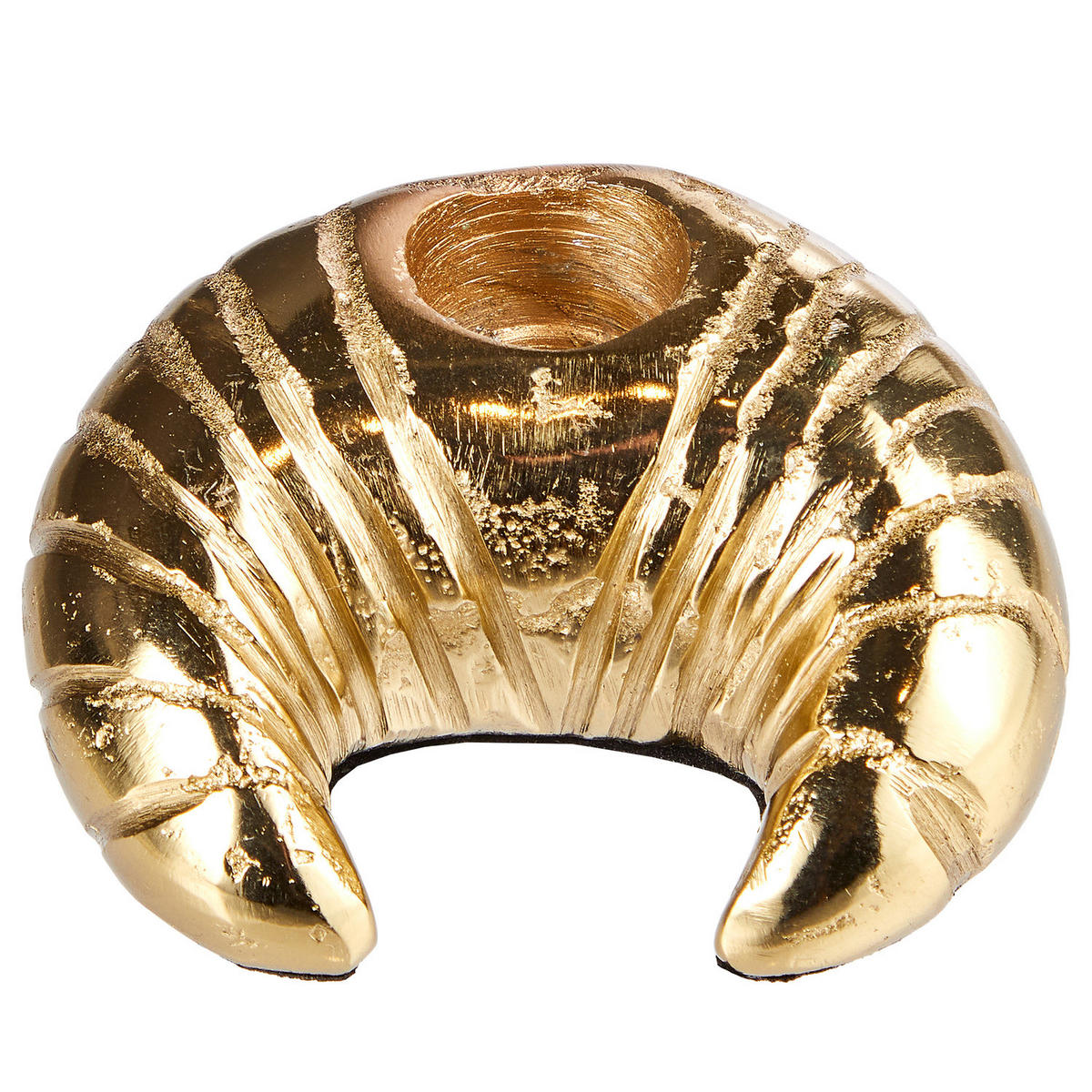 KERZENHALTER Croissant - Goldfarben, Metall (7/4/8cm) - Butlers