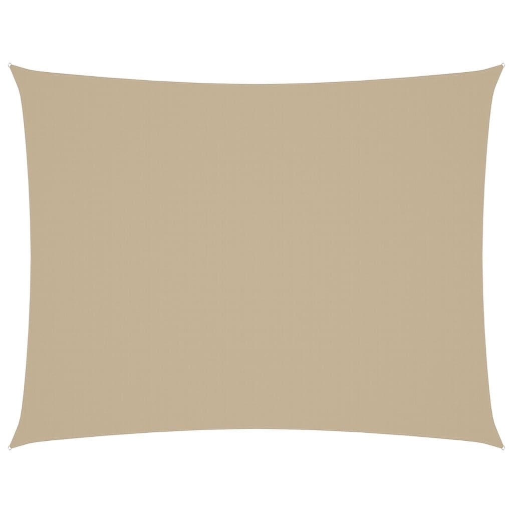 SONNENSEGEL Oxford-Gewebe Rechteckig 2x3 m Beige - Beige, Textil (300/200cm) - furnicato